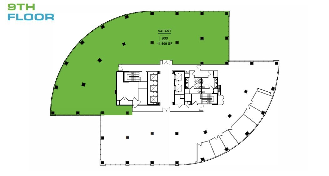 7501 Greenway Center Dr, Greenbelt, MD à louer Plan d’étage- Image 1 de 1