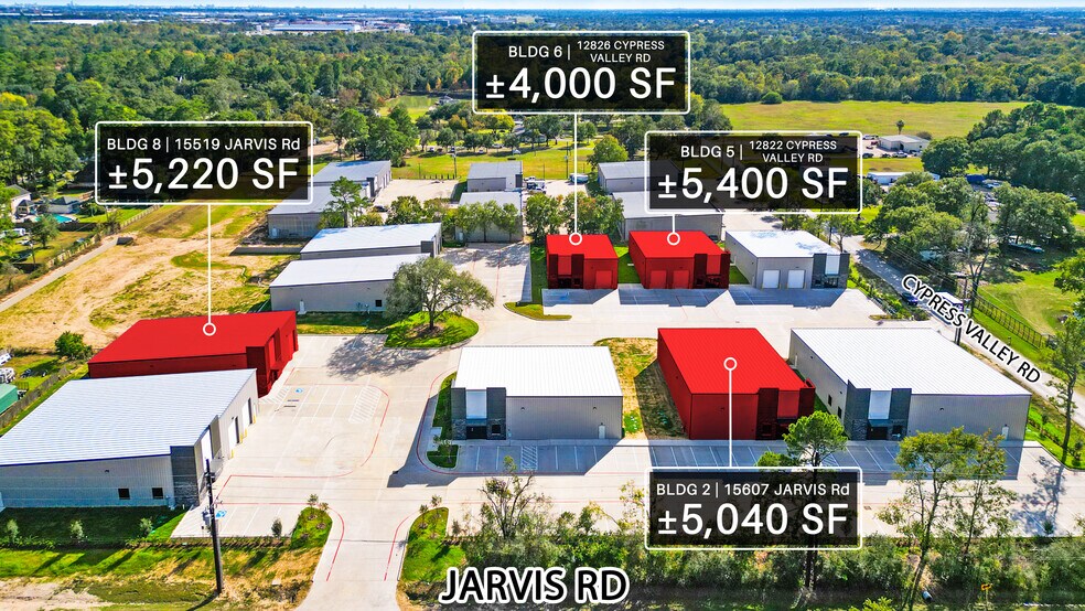 15615 Jarvis Rd, Cypress, TX à louer - Aérien - Image 3 de 16