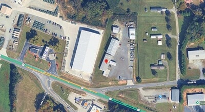 2698 Gibbs Rd, Reidsville, NC - Aerial map view