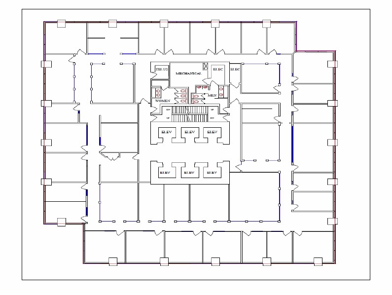 635 8th Ave SW, Calgary, AB à louer Plan d  tage- Image 1 de 1