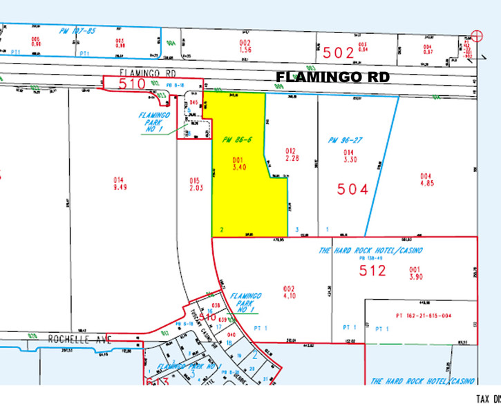 325 E Flamingo Rd, Las Vegas, NV à vendre - Plan cadastral - Image 1 de 1