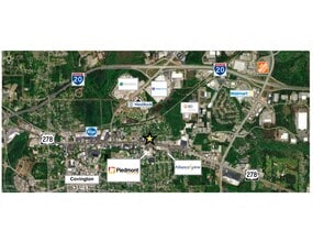 5109 Us-278 Hwy, Covington, GA - Aérien Vue de la carte