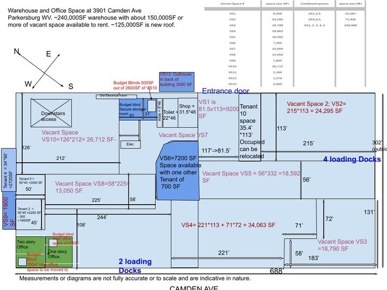 3901 Camden Ave, Parkersburg, WV à louer - Photo du bâtiment - Image 3 de 44