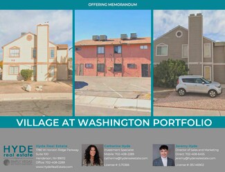 Plus de détails pour Village At Washington Portfolio – Multi-résidentiel à vendre, Las Vegas, NV