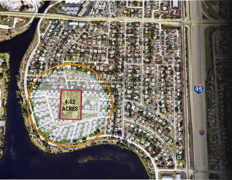 826 Sunset Dr, Lake Worth, FL à vendre - Aérien - Image 2 de 4