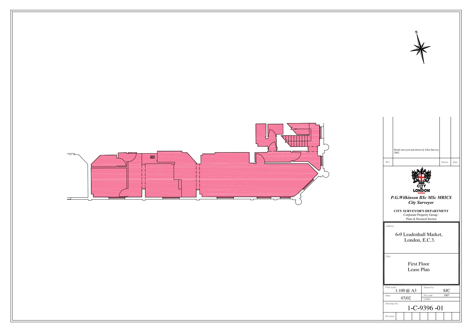 88-90 Gracechurch St, Londres à louer Plan d’étage- Image 1 de 1