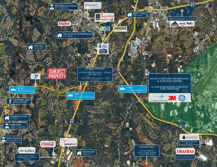 9617 Highway 81 N, Piedmont, SC à vendre - Photo du bâtiment - Image 2 de 2