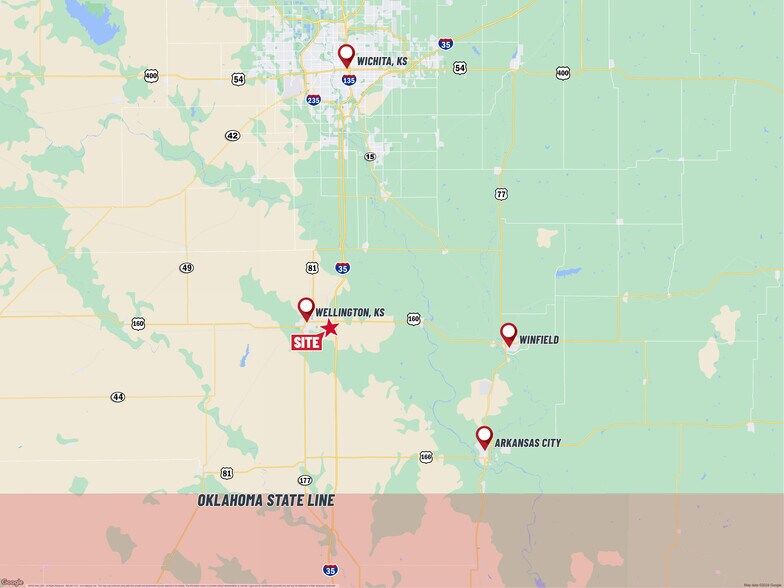 846 E. 20th St. S., Wellington, KS à vendre - Photo du bâtiment - Image 2 de 4