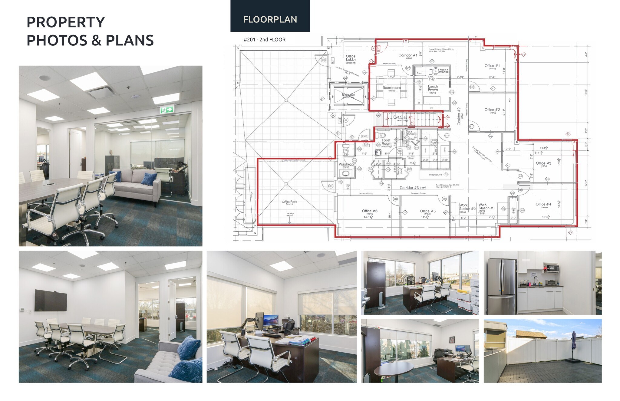 17610 65A Av, Surrey, BC for lease Floor Plan- Image 1 of 23
