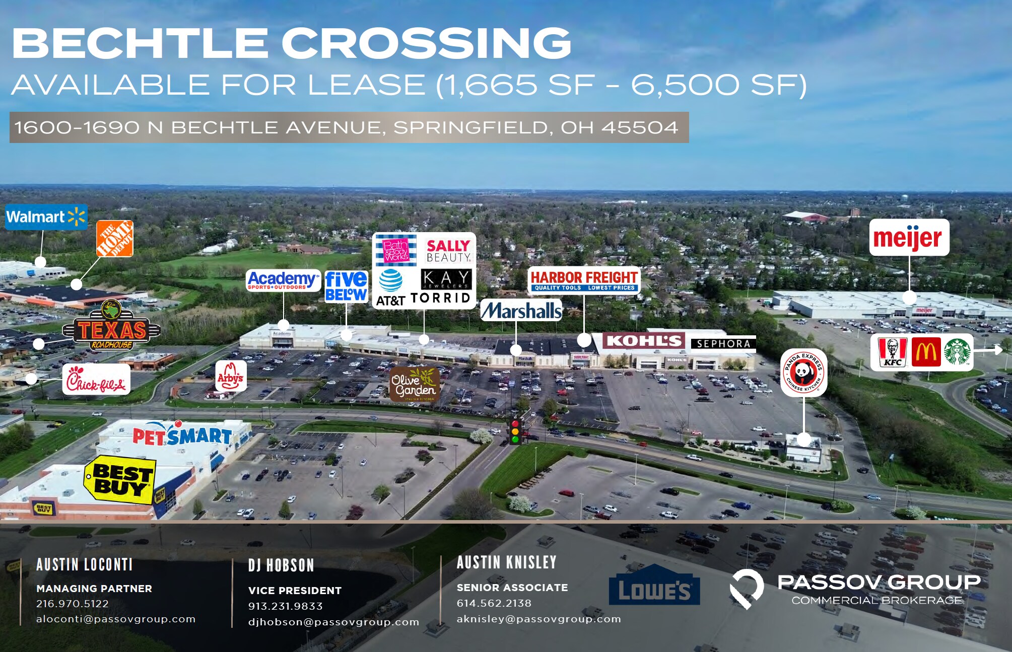 1601-1705 N Bechtle Ave, Springfield, OH for lease Primary Photo- Image 1 of 6