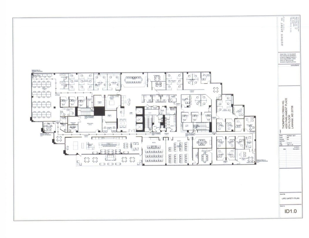 4200 Parliament Pl, Lanham, MD for lease Floor Plan- Image 1 of 1