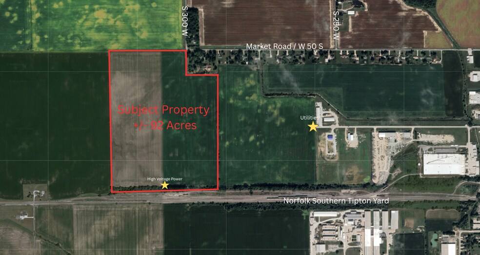 1250 Market rd, Tipton, IN à vendre - Photo du bâtiment - Image 1 de 2