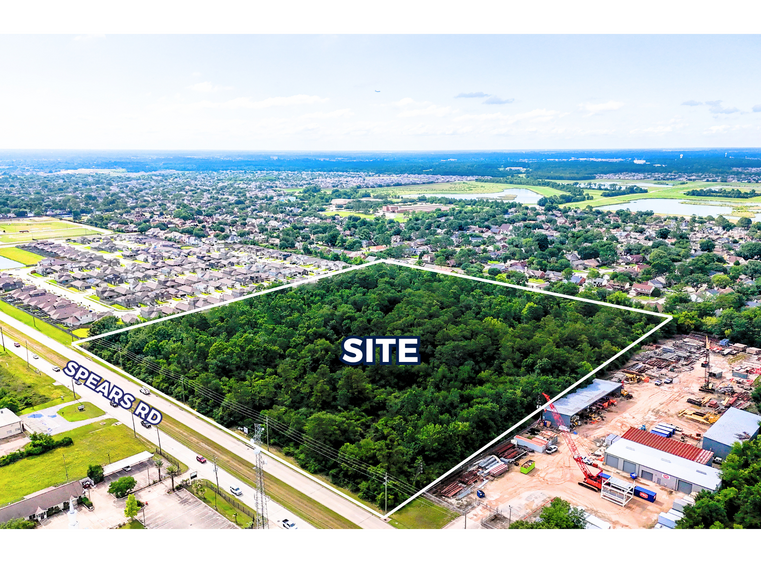 0 Spears Rd., Houston, TX for sale - Aerial - Image 1 of 6