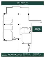 8230 Leesburg Pike, Vienna, VA for lease Floor Plan- Image 1 of 2