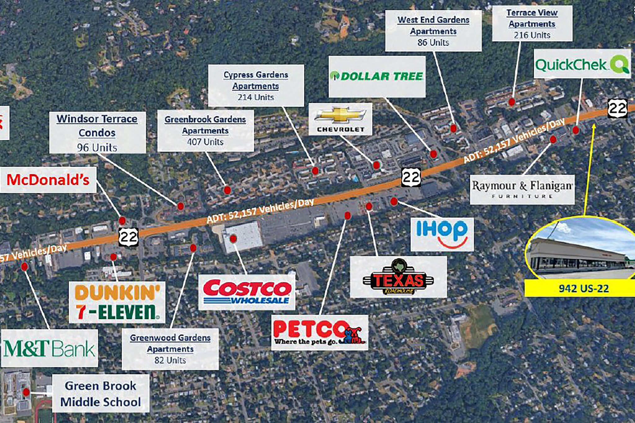 942 US Highway 22, North Plainfield, NJ for sale Site Plan- Image 1 of 1