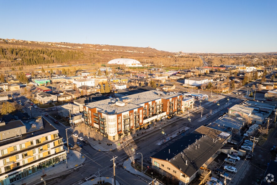 4611 Bowness Rd NW, Calgary, AB for lease - Aerial - Image 2 of 8