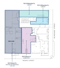 759-763 N Milwaukee St, Milwaukee, WI for lease Floor Plan- Image 1 of 4