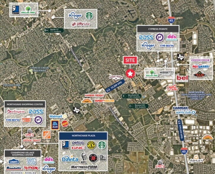 1114 FM 1960 Rd W, Houston, TX à louer - Photo principale - Image 1 de 1