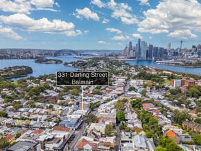331 Darling St, Balmain, NSW - Aerial map view