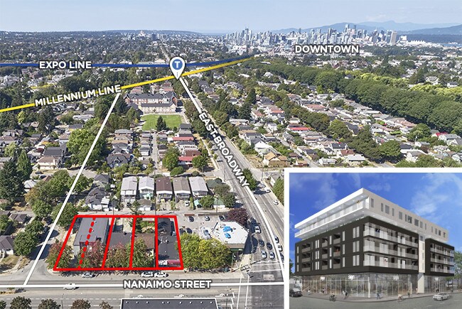 2523-2575 Nanaimo St, Vancouver, BC à vendre Aérien- Image 1 de 1