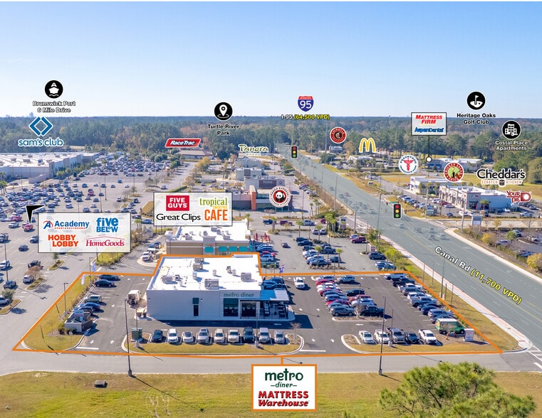 10505 Canal Crossing Rd, Brunswick, GA for sale - Building Photo - Image 3 of 10