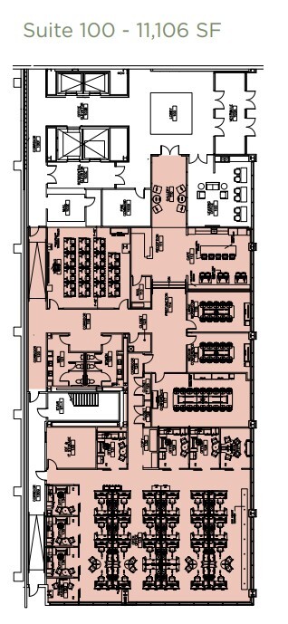 250 S High St, Columbus, OH à louer Plan d’étage- Image 1 de 1