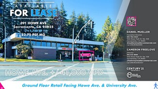 Plus de détails pour 391 Howe Ave, Sacramento, CA - Commerce de détail à louer