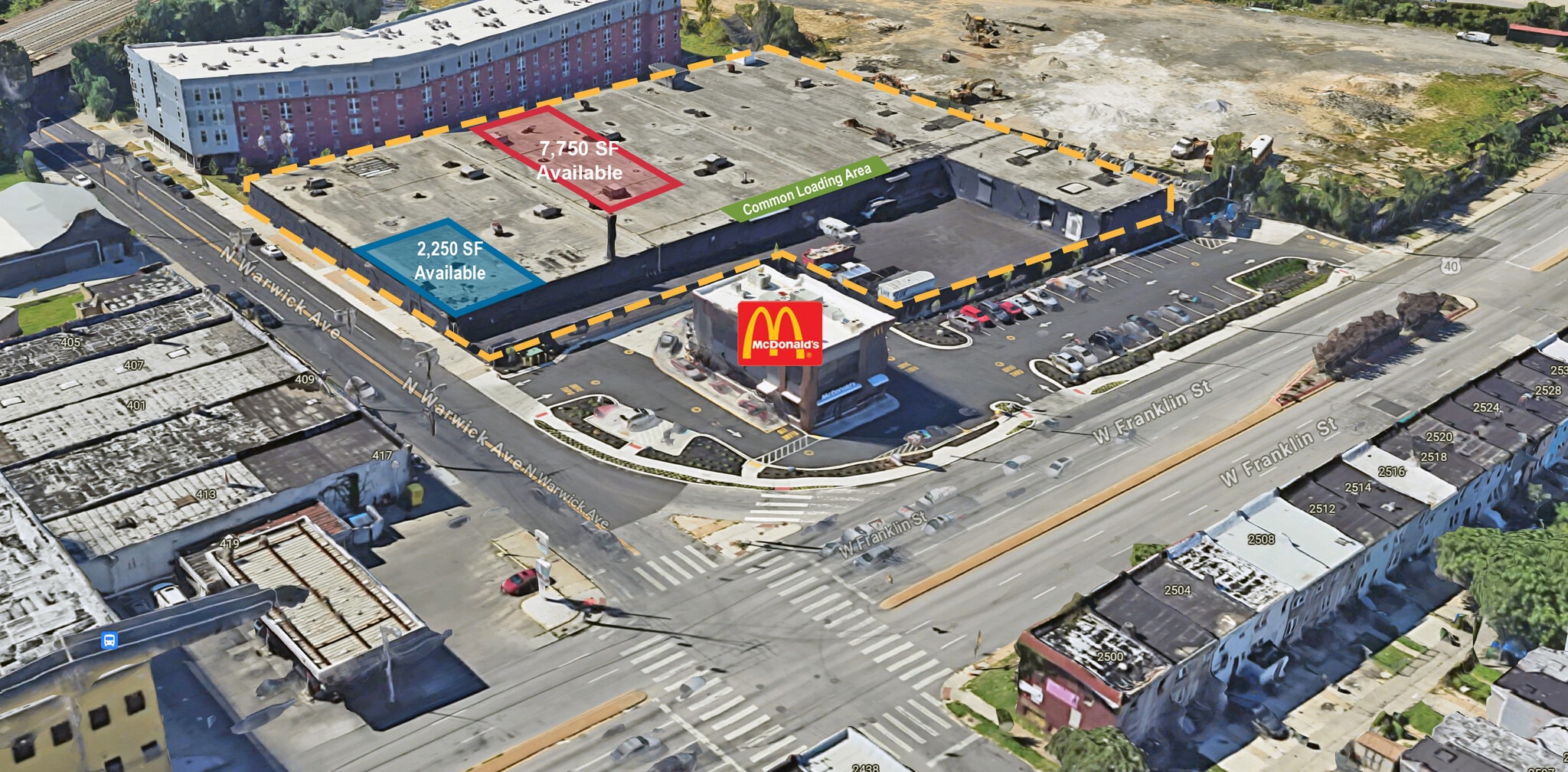 330 N Warwick Ave, Baltimore, MD for lease Primary Photo- Image 1 of 12