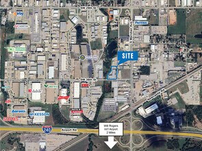 4601 SW 36th St, Oklahoma City, OK - Aérien  Vue de la carte