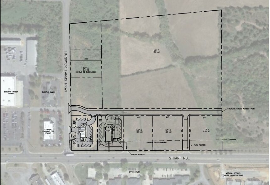 441 Stuart, Cleveland, TN for sale - Site Plan - Image 1 of 3