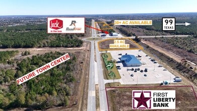 0002 County Road 3549, Cleveland, TX - Aérien  Vue de la carte - Image1