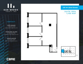 1211 W 22nd St, Oak Brook, IL for lease Interior Photo- Image 1 of 1