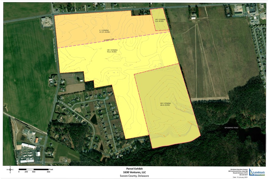 24030 Milton Ellendale Hwy, Milton, DE à vendre - Plan cadastral - Image 2 de 2