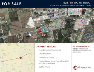 Plus de détails pour SJOLANDER, Baytown, TX - Terrain à vendre