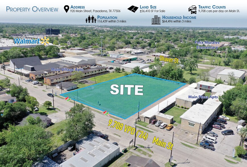 920 Main St, Pasadena, TX à vendre - Photo du bâtiment - Image 2 de 5