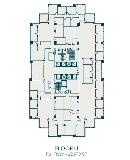 951 E Byrd St, Richmond, VA for lease Floor Plan- Image 1 of 1