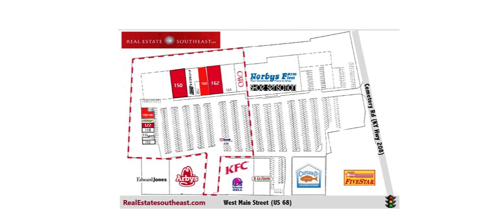 700 W Main St, Lebanon, KY à louer - Plan de site - Image 3 de 3