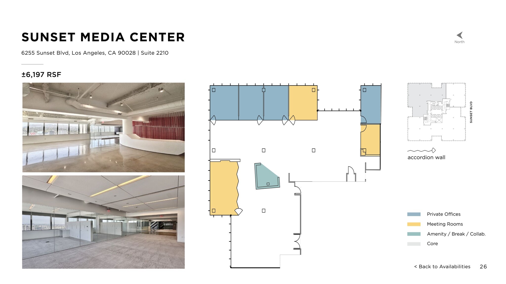 6255 W Sunset Blvd, Los Angeles, CA for lease Site Plan- Image 1 of 1