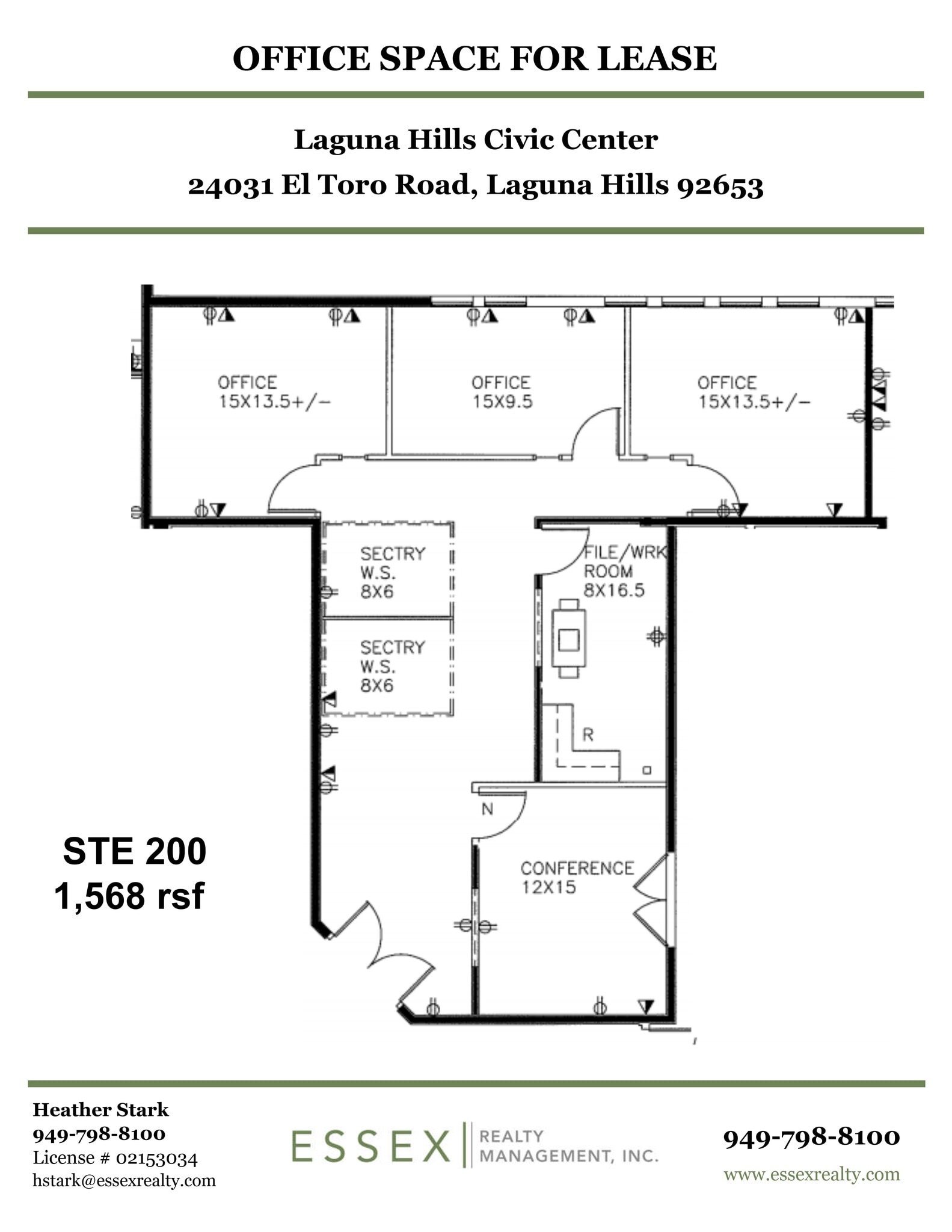 24031-24035 El Toro Rd, Laguna Hills, CA à louer Plan de site- Image 1 de 1