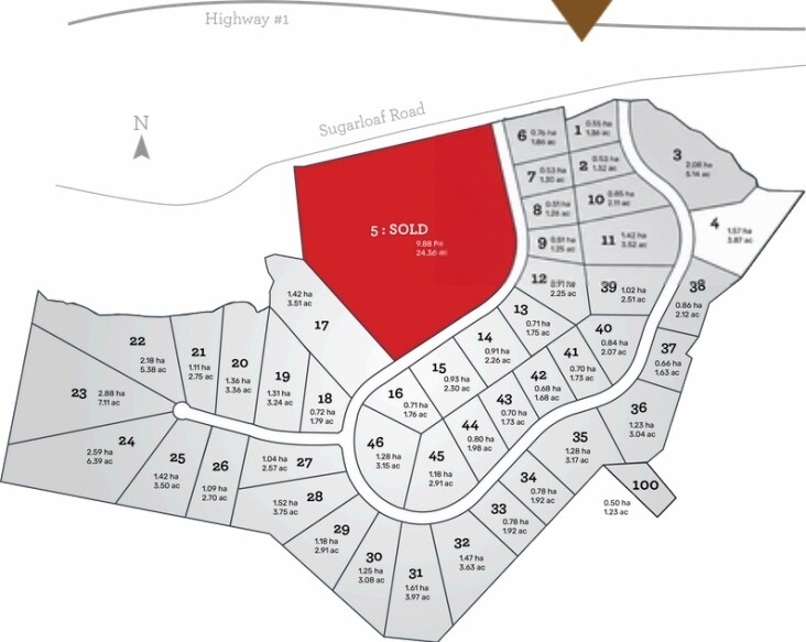 3175 Sugarloaf Road Rd, Kamloops, BC for sale - Plat Map - Image 1 of 1