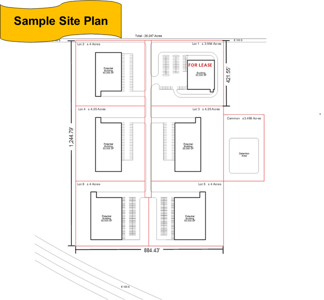 US 30 & CR East 100 South, Columbia City, IN for sale - Building Photo - Image 2 of 7