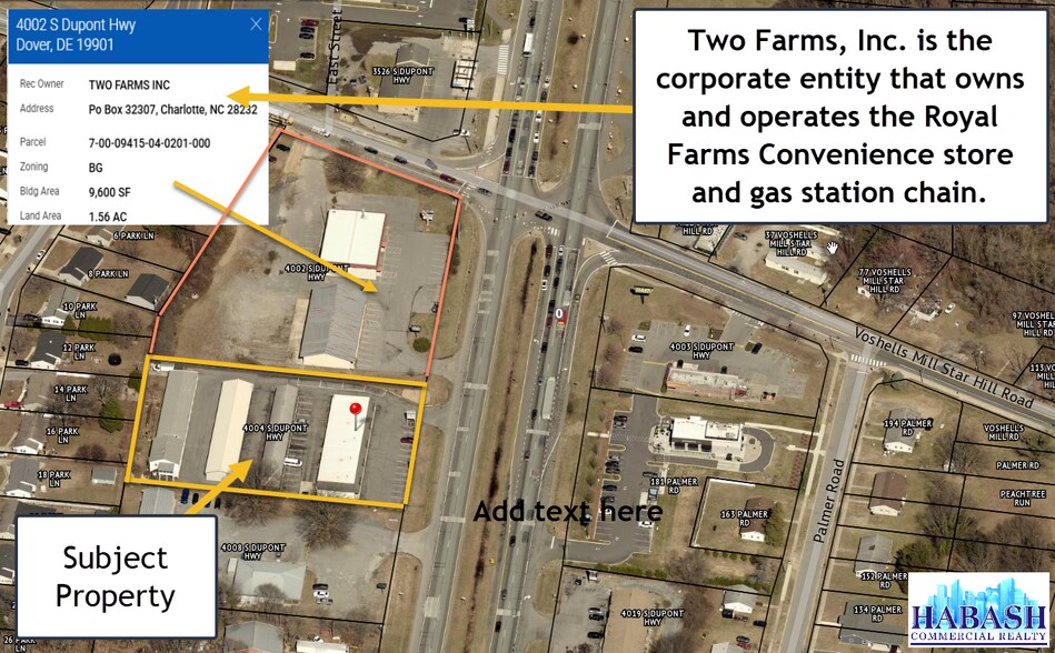 4004 S DuPont Hwy, Dover, DE à vendre - Photo du bâtiment - Image 2 de 9