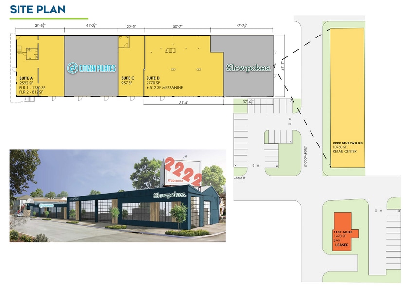 2222 Studewood St, Houston, TX for lease - Building Photo - Image 3 of 3