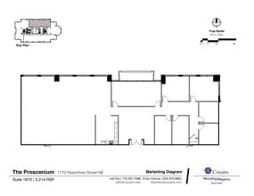 1170 Peachtree St, Atlanta, GA for lease Site Plan- Image 1 of 2