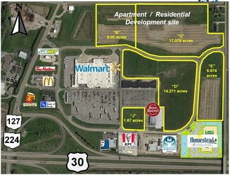 Plus de détails pour Towne Center Blvd, Van Wert, OH - Terrain à louer