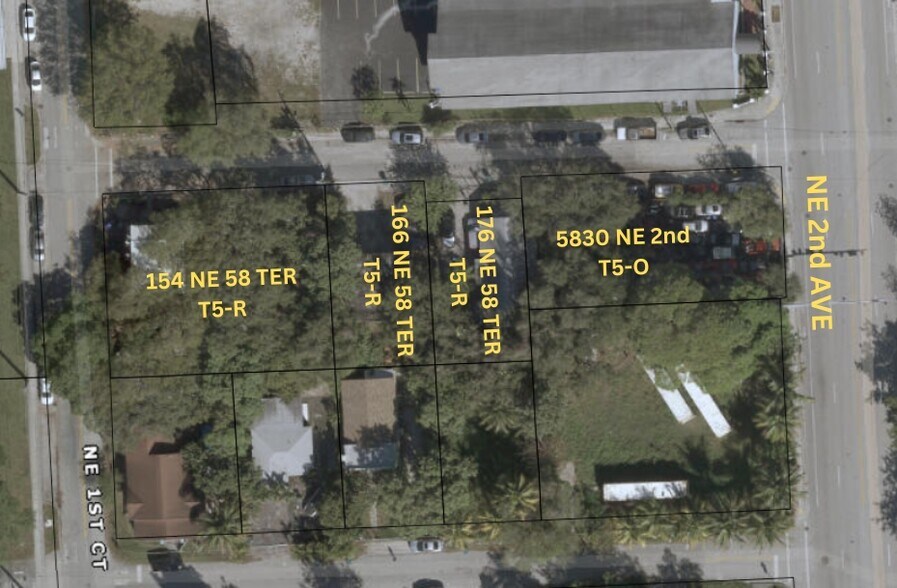 5830 NE 2nd Ave, Miami, FL à vendre - Aérien - Image 1 de 2