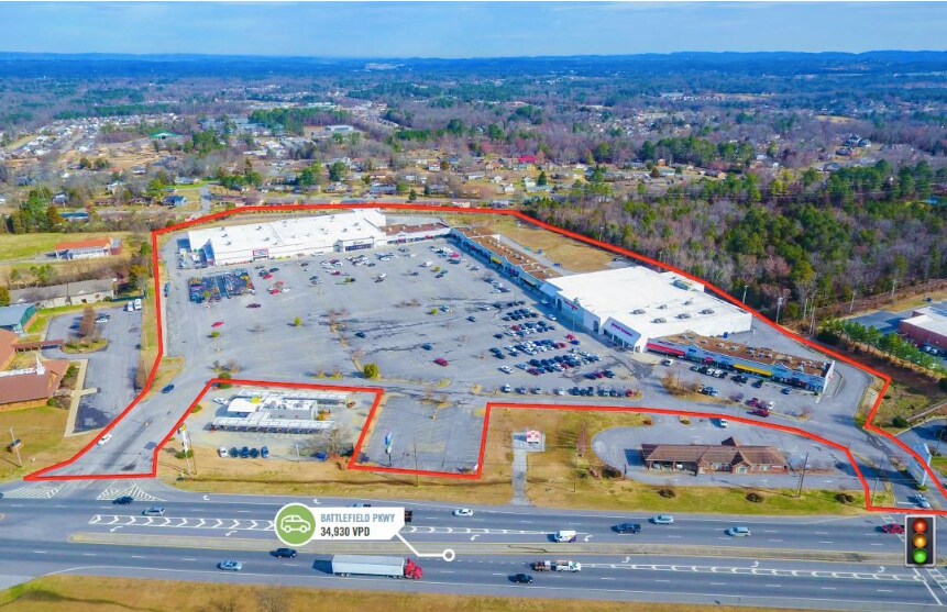 1785-1801 Battlefield Pky, Fort Oglethorpe, GA à louer - Photo du bâtiment - Image 3 de 13