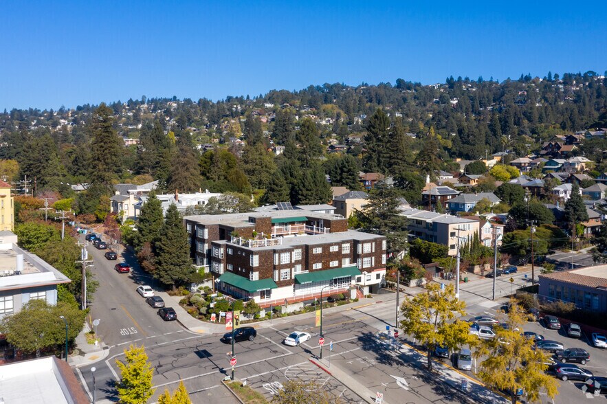 1385 Shattuck Ave, Berkeley, CA for lease - Aerial - Image 3 of 3