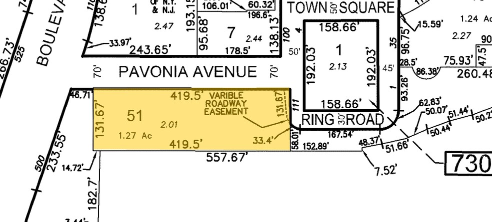 111 Town Square Pl, Jersey City, NJ à louer - Plan cadastral - Image 2 de 10