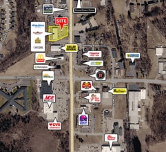 250 S Main St, Brooklyn, MI - Aerial map view - Image1